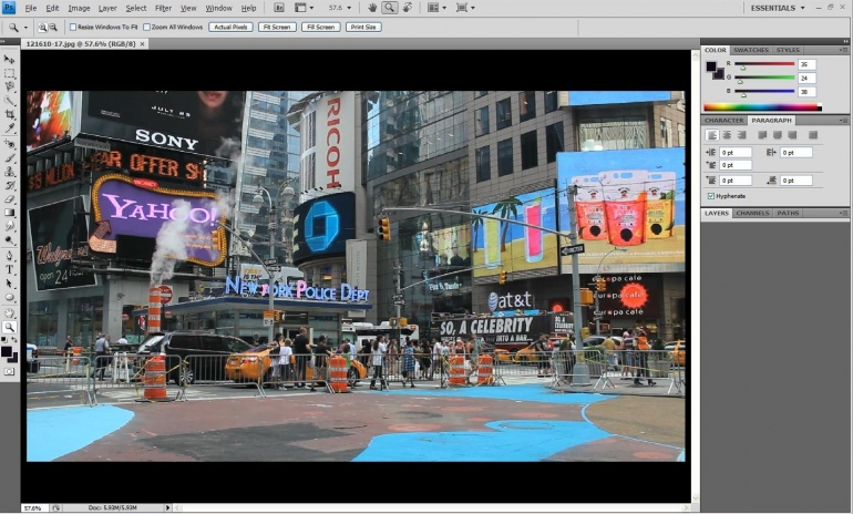 Tilt Shift Effect in Photoshop
